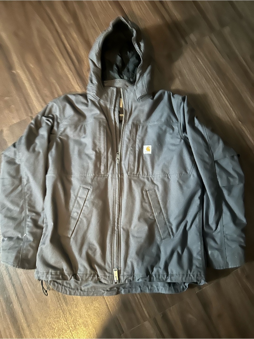 Carhartt Hooded Performance Jacket - Charcoal Gray